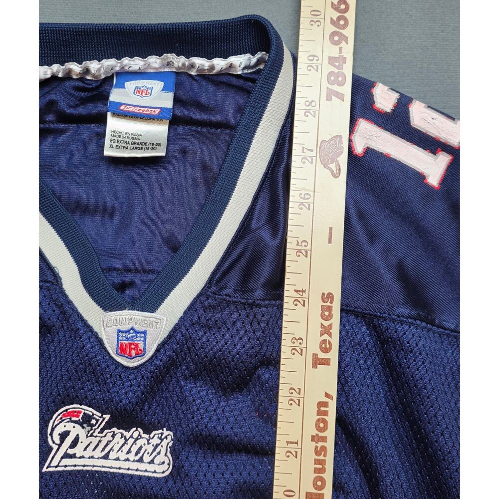 Nike Tom Brady #12 New England Patriots Youth Jersey Navy Size XL NFL - Picture 6 of 10